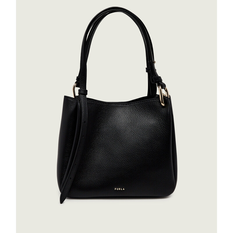Furla Kožená kabelka na rameno Furla Nuvola