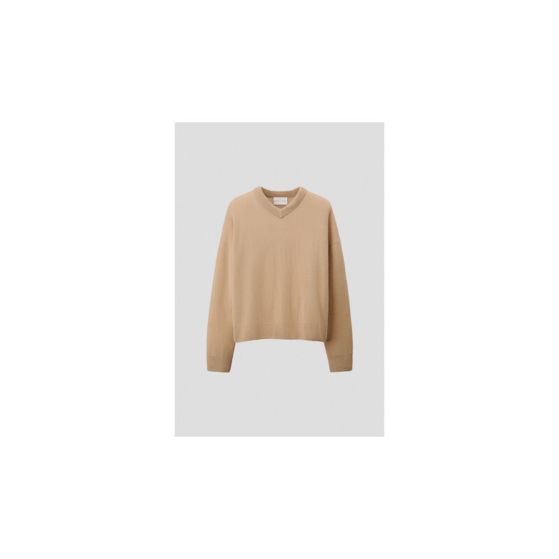 H&M - Kašmírový svetr Loose Fit - Béžová