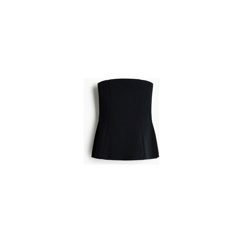 H&M - Top bez ramínek Ponte di Roma - Černá