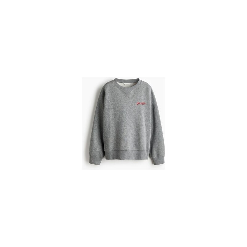 H&M - Mikinas motivem - Šedý Melír/Alto Mare