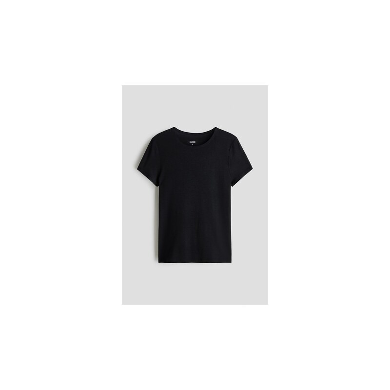 H&M - Tričko Warming Slim Fit - Černá