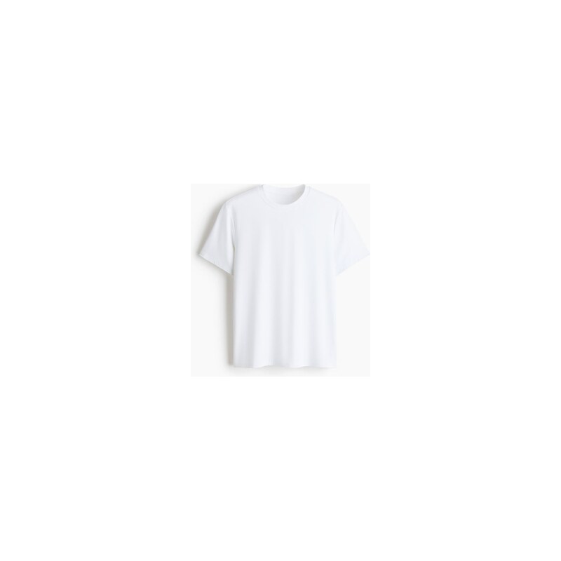 H&M - Tričko Warming Regular Fit - Bílá