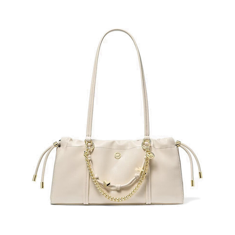 Michael Kors Matilda kožená kabelka krémová