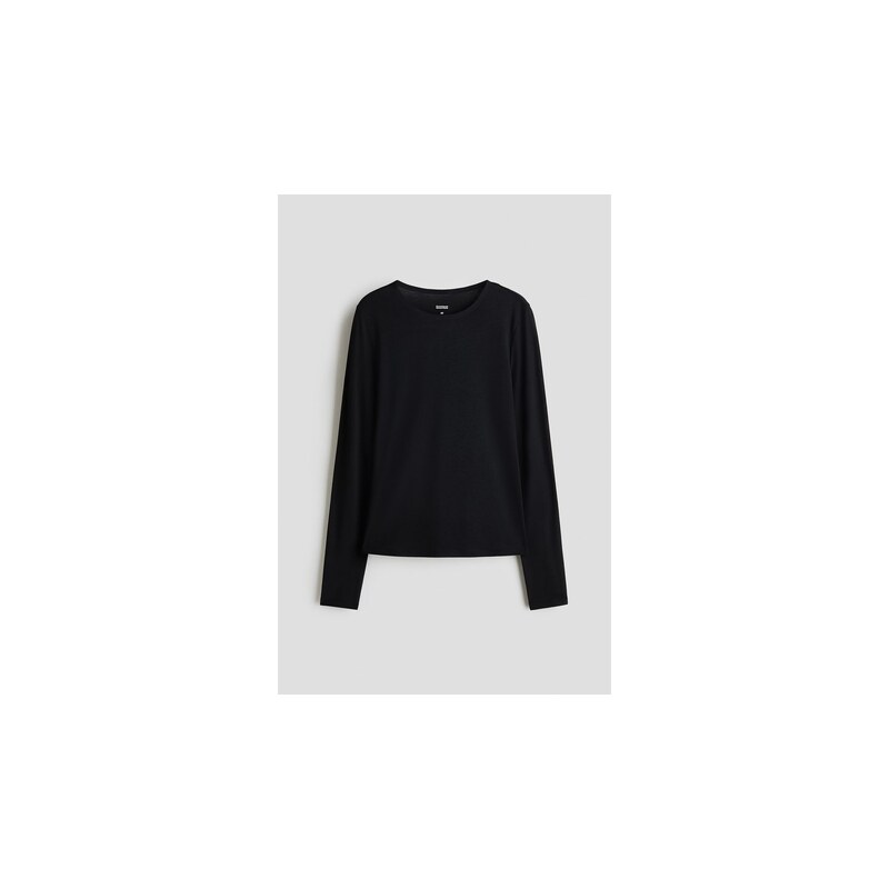 H&M - Top Warming Slim Fit - Černá