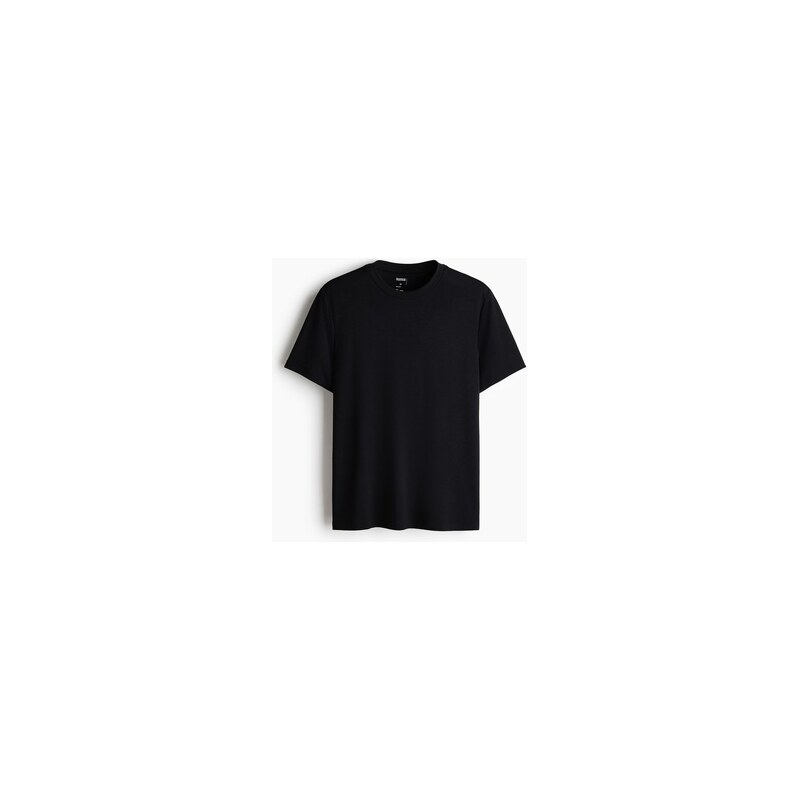 H&M - Tričko Warming Regular Fit - Černá