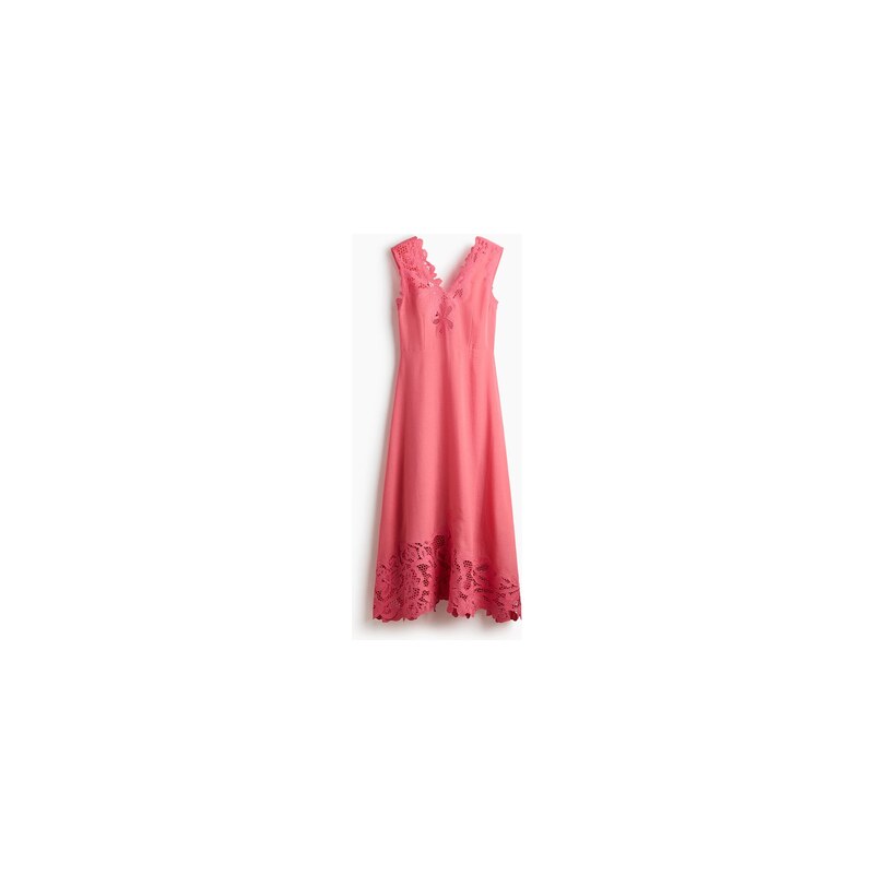 H&M - Šatys madeirou - Růžová
