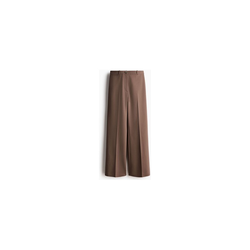 H&M - Kalhoty Bootcut - Světle Hnědá