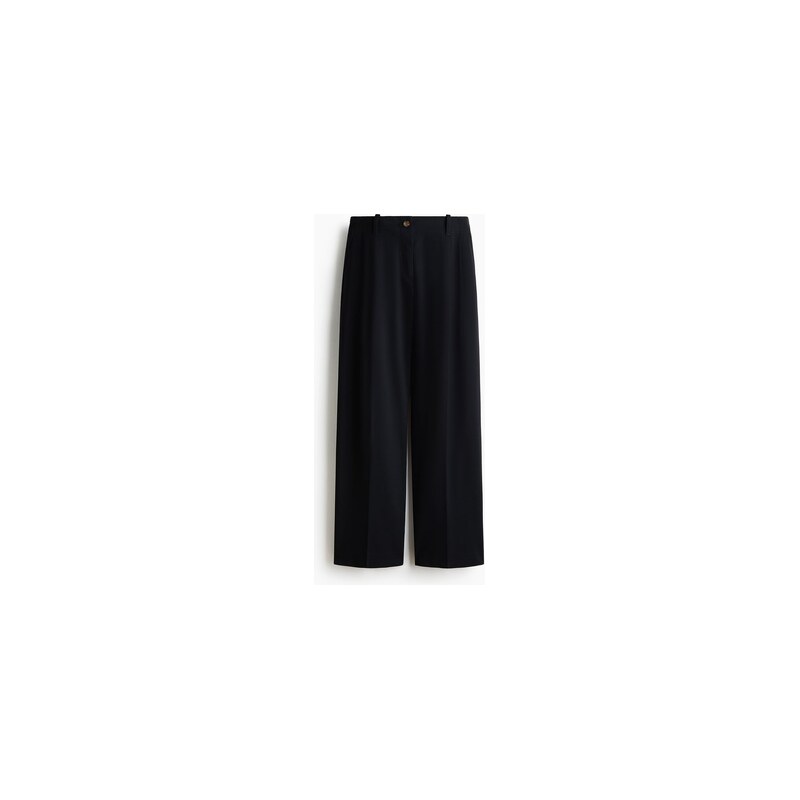 H&M - Elegantní kalhoty - Černá