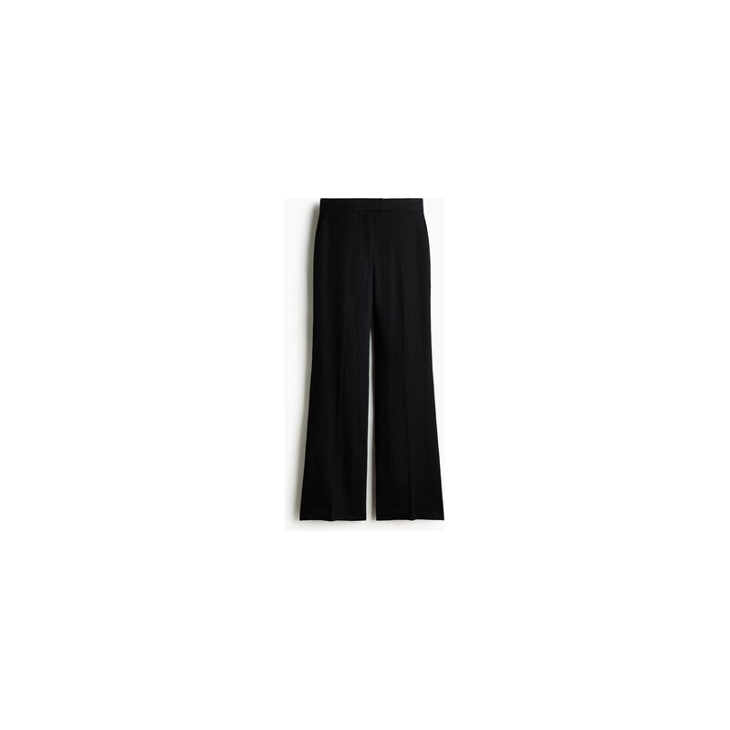 H&M - Elegantní kalhoty Bootcut - Černá