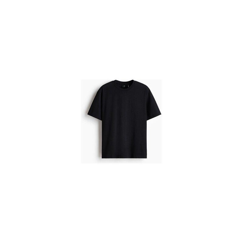H&M - Tričko z materiálu COOLMAX Relaxed Fit - Černá