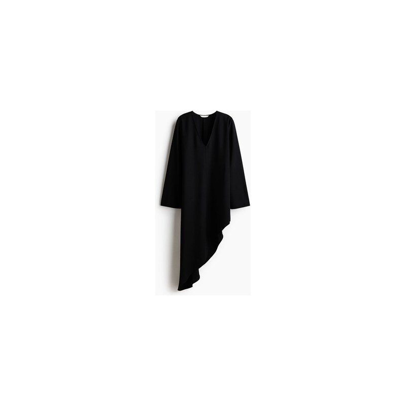 H&M - Asymetrické šaty - Černá