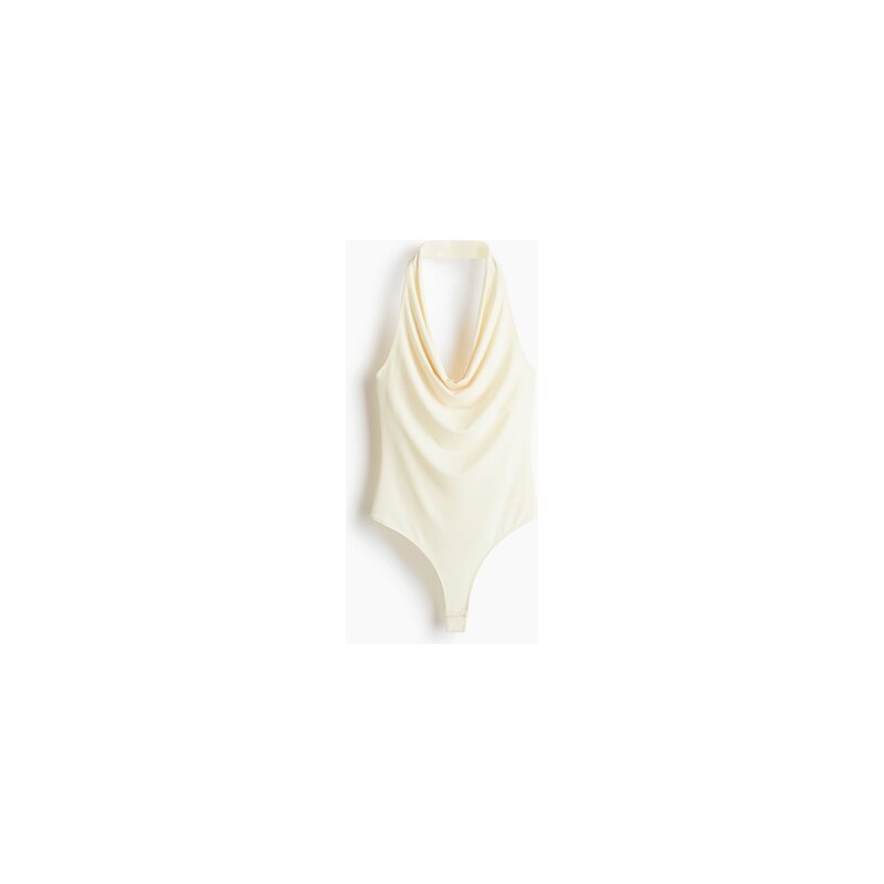 H&M - Body halterneck thong - Světle Žlutá
