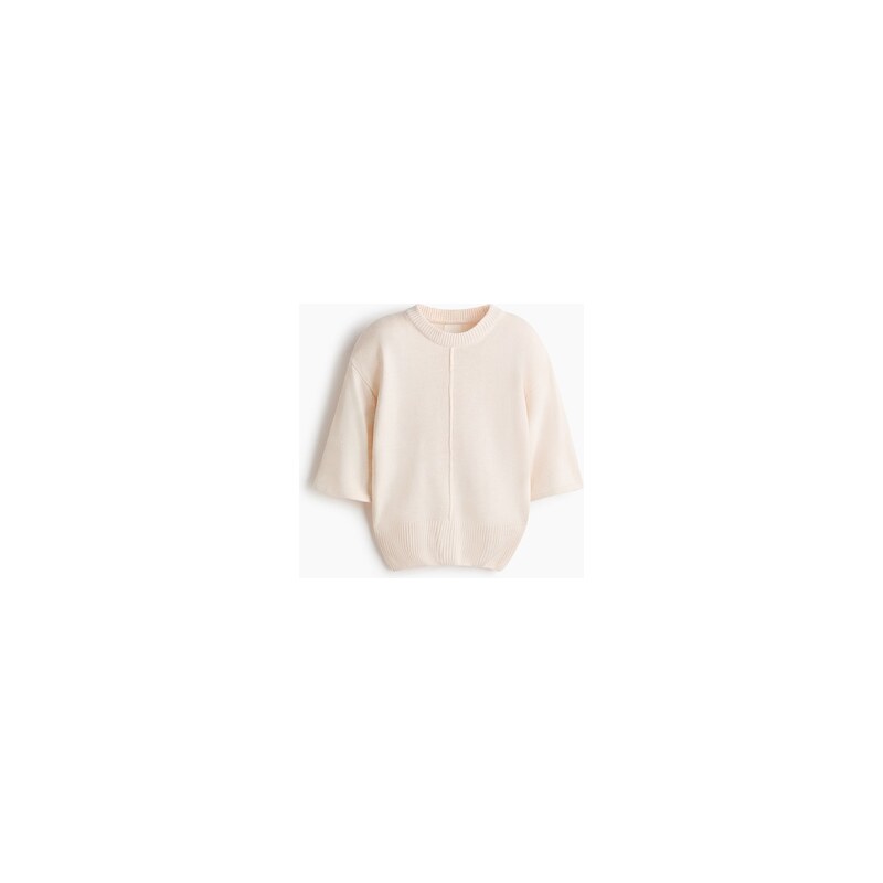 H&M - Pletený top - Krémová