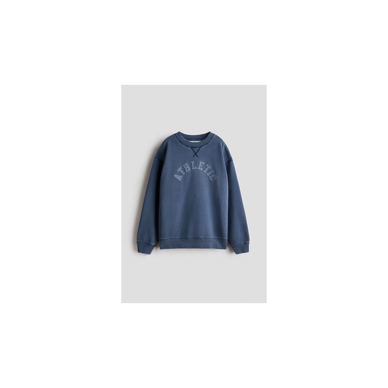 H&M - Mikinas motivem - Tmavomodrá/Athletic