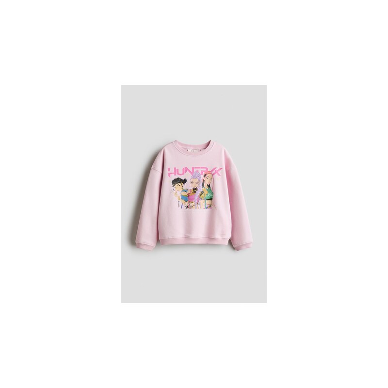 H&M - Mikinas motivem - Růžová/Kpop Demon Hunters