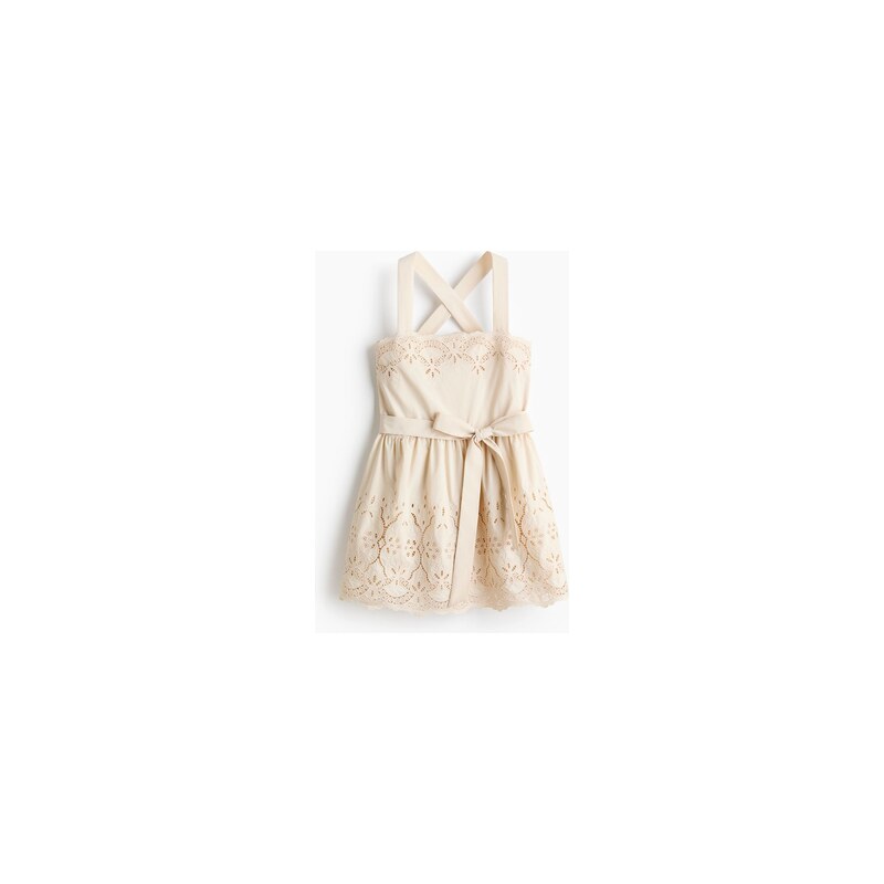 H&M - Šatys madeirou - Světle Béžová