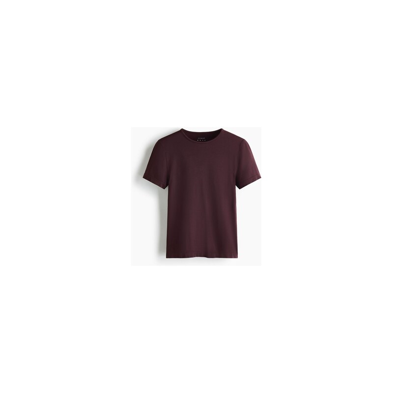 H&M - Bezešvý sportovní top SoftMove Slim Fit - Čokoládově