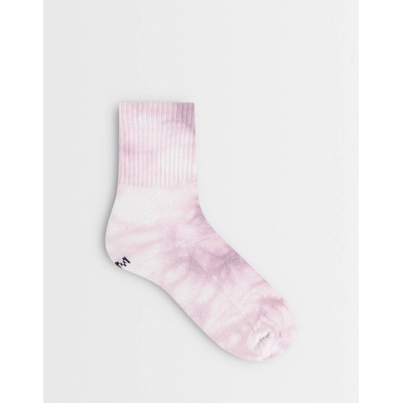 Dr Martens tie dye socks in dusty rose-Pink