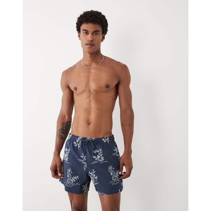 Abercrombie & Fitch Abercrombie pull on swimshort in nautical