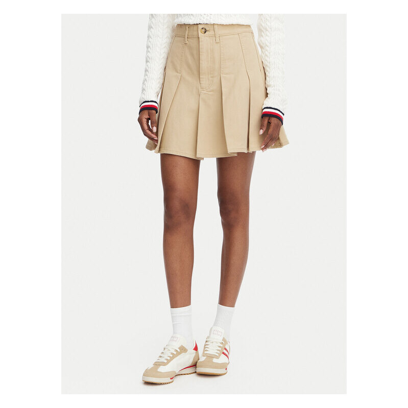 Plisovaná sukně Tommy Jeans