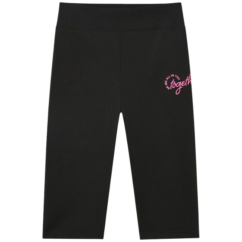 Dámské funkční 3/4 legíny černé Kugo JK8620