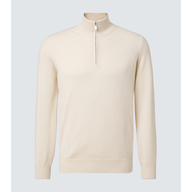 Brunello Cucinelli Cashmere half-zip sweater