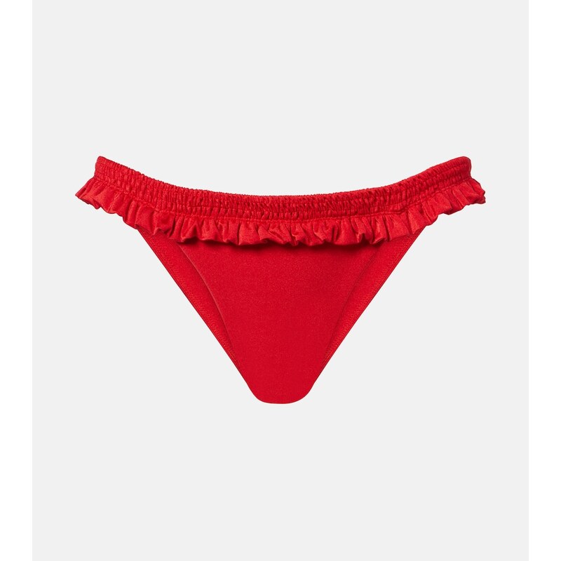 Faithfull Esterel ruffled bikini bottoms