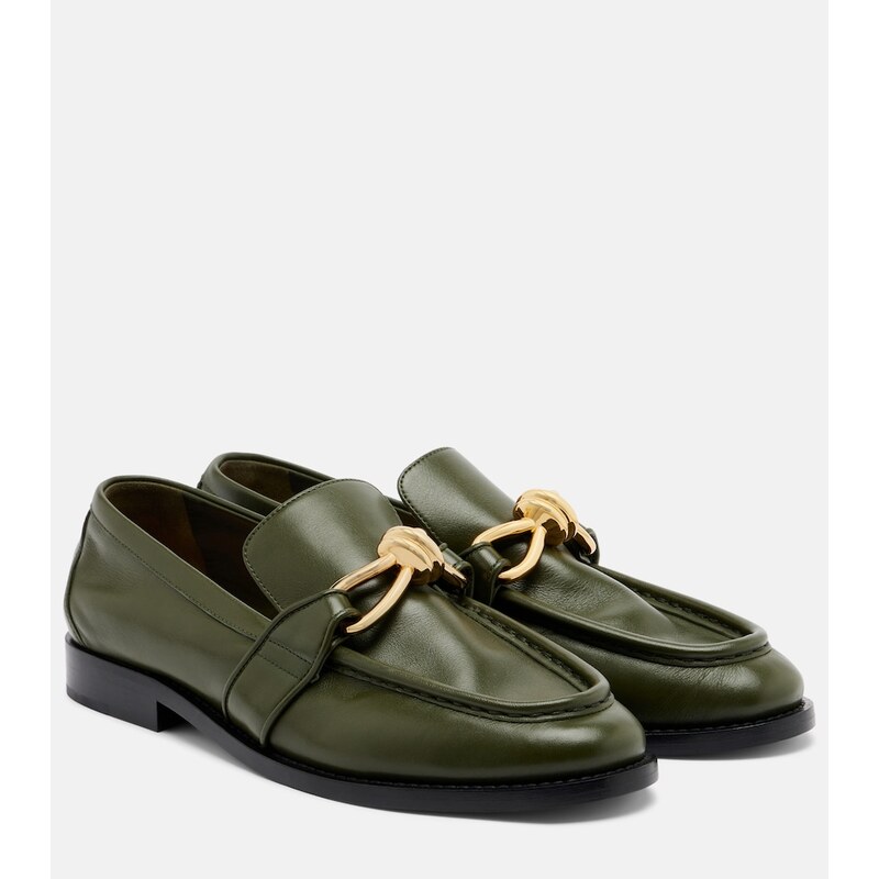 Bottega Veneta Astaire Knot leather loafers