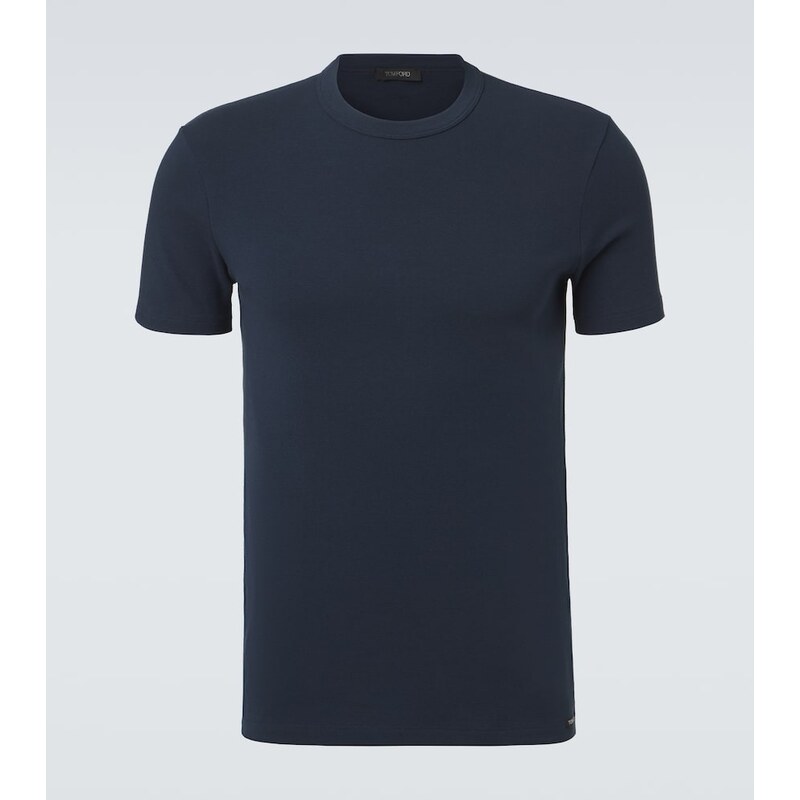 Tom Ford Cotton-blend jersey T-shirt
