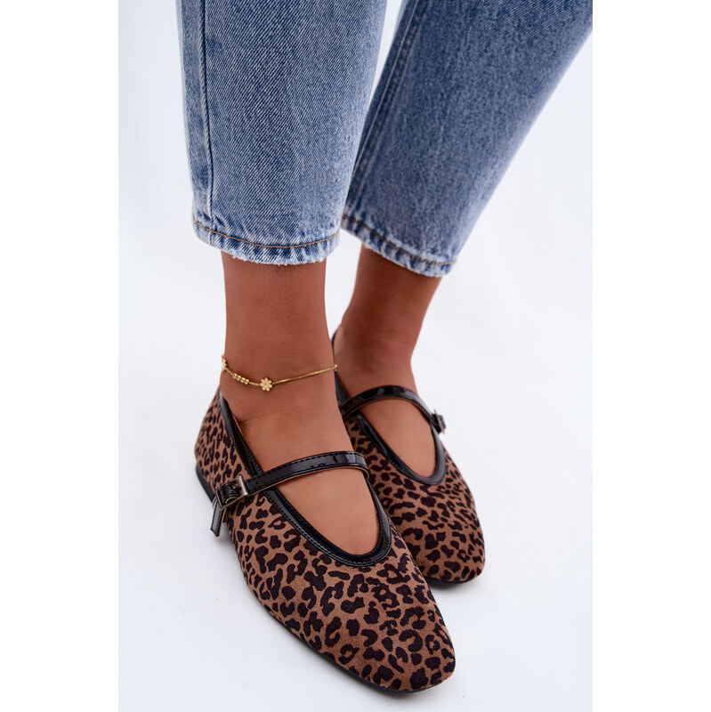 Baleríny Boto Camoria s leopardím vzorem