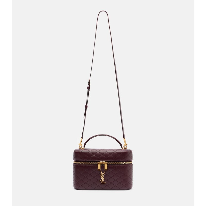 Saint Laurent Gaby Large leather vanity bag