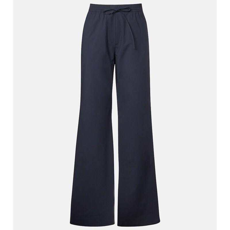 Dorothee Schumacher Poplin Power II cotton poplin wide-leg pants