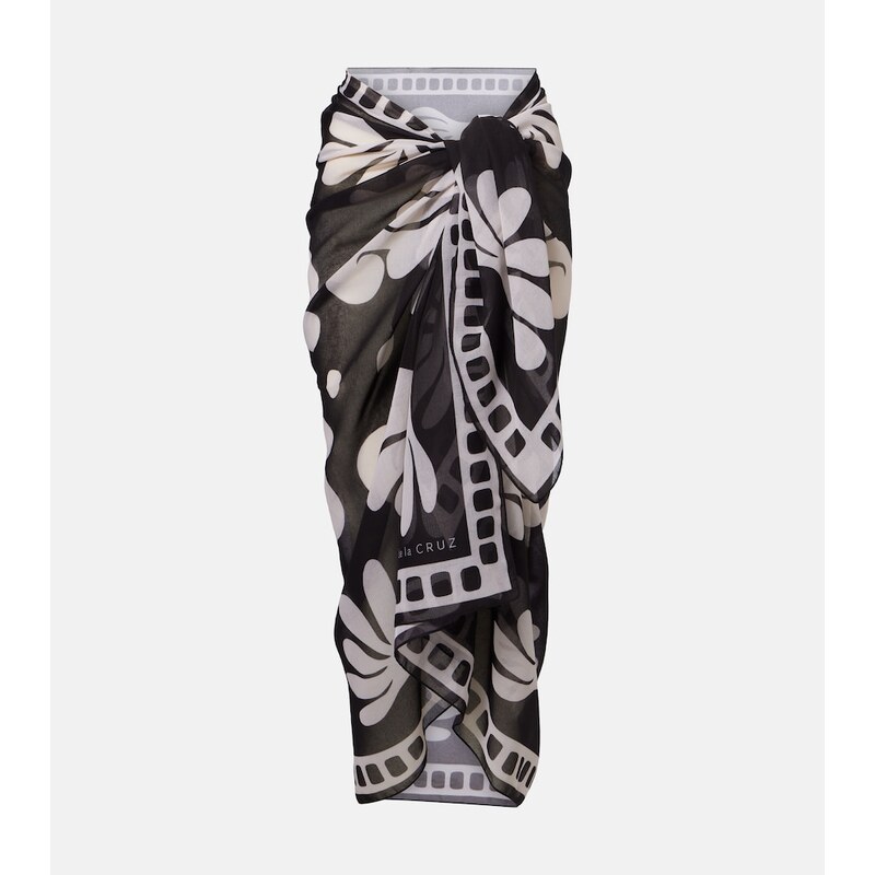 Cala de la Cruz Luana printed beach cover-up