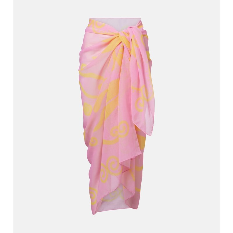 Cala de la Cruz Luana printed beach cover-up
