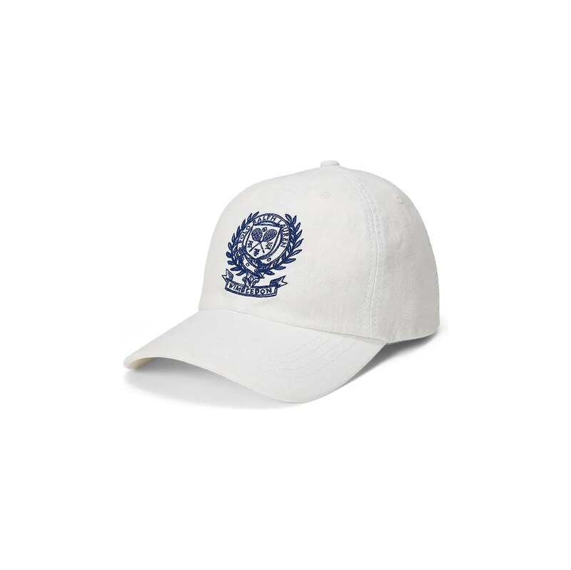Polo Ralph Lauren kšiltovka dětská lněná Wimbledon