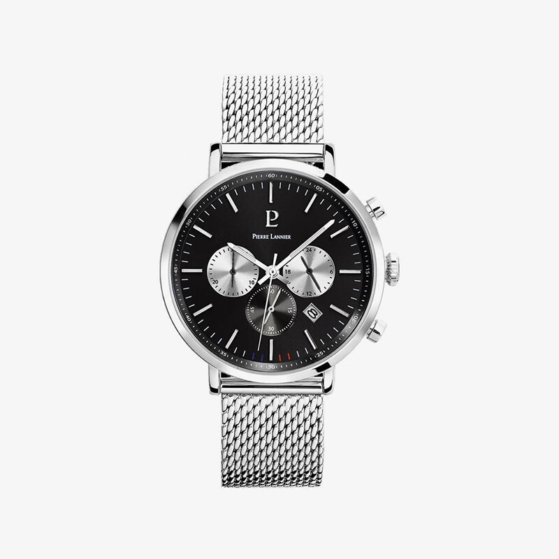 Hodinky Pierre Lannier Wrist Watch Baron 221F131 Silver