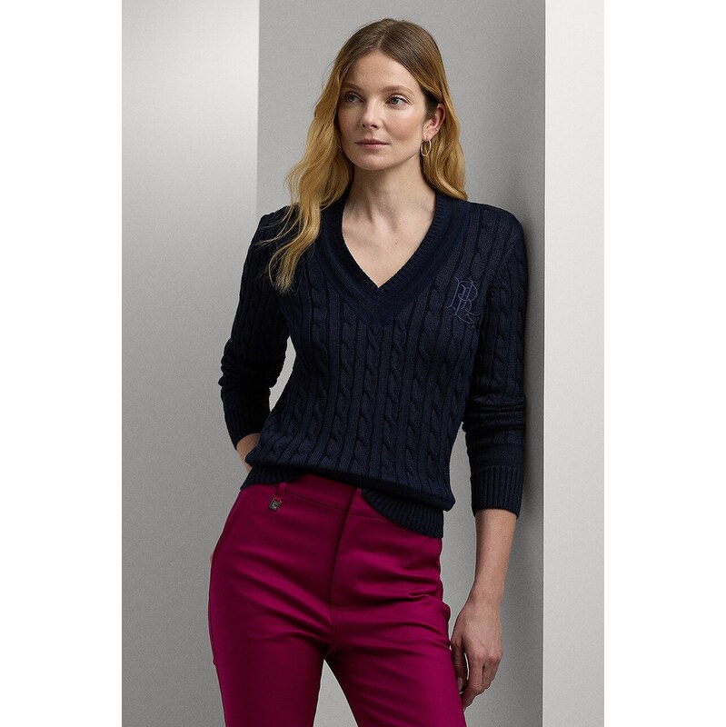 Lauren Ralph Lauren svetr dámský s bavlnou
