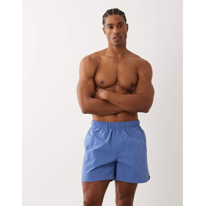 ARKET swim short in mid blue