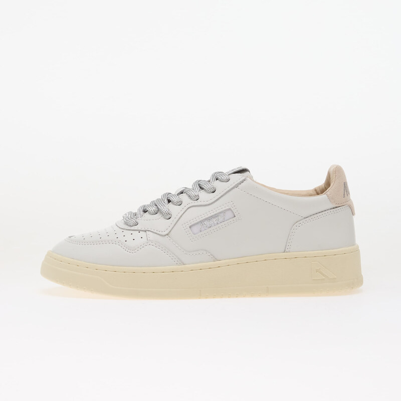 Autry Medalist Low Wom White/ Silver