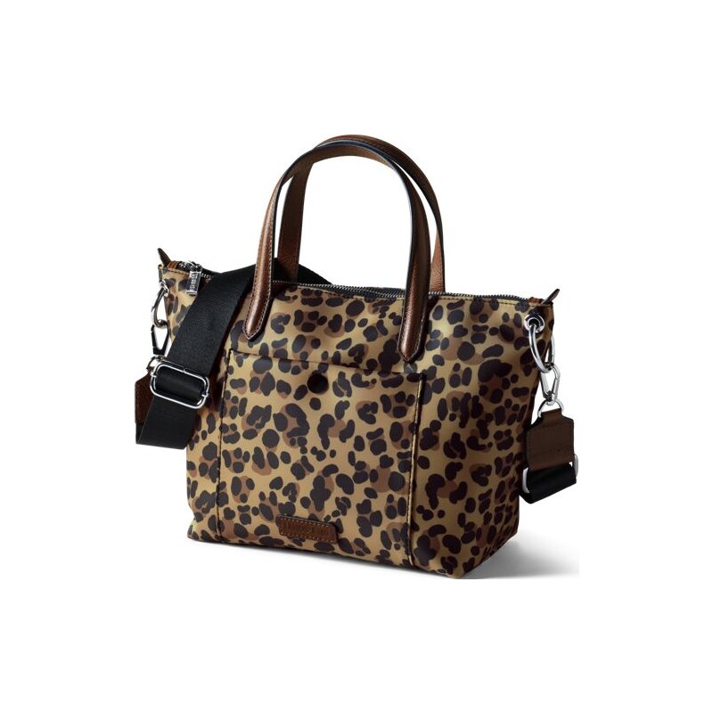 Mini Tote Bag, Women, size: one size, regular, Brown, Nylon, by