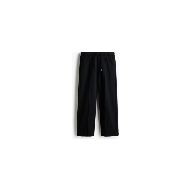 H&M - Kalhoty jogger Relaxed Fit - Černá