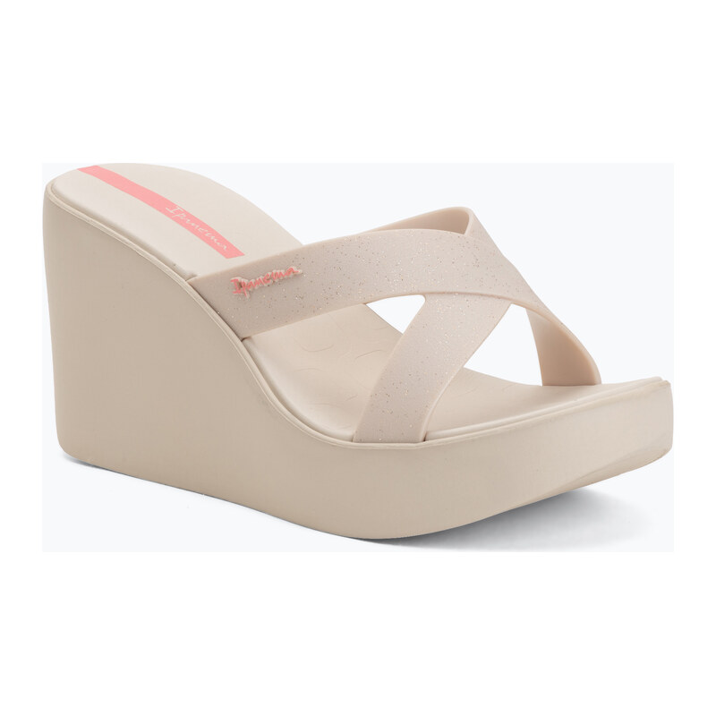 Dámské pantofle Ipanema High Fashion II Slide beige/glitter/pink