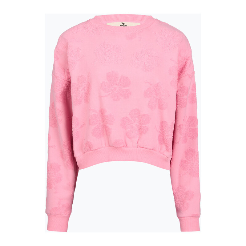 Dámská mikina Rip Curl Paradise Terry Crew pink
