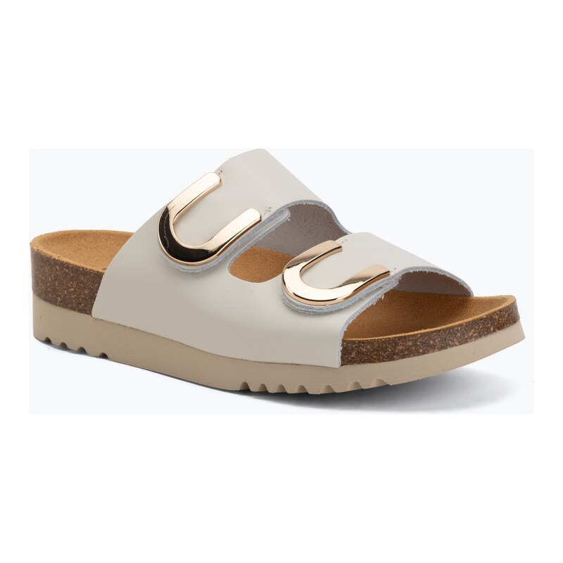 Dámské pantofle Scholl Montery 2 Straps Ad Med off white