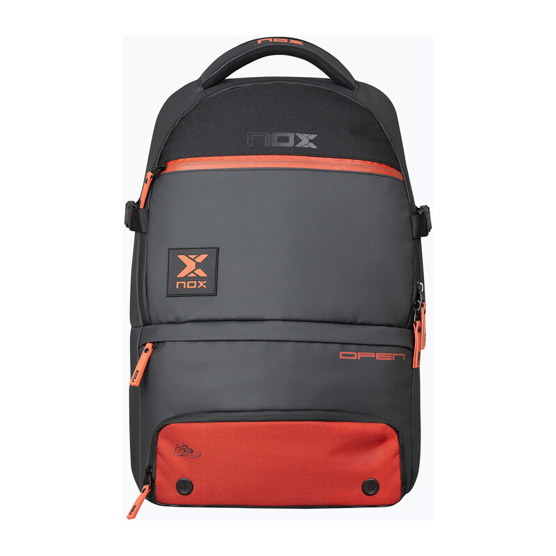 Batoh na padel NOX Luxury Open Series Backpack 30 l black/red
