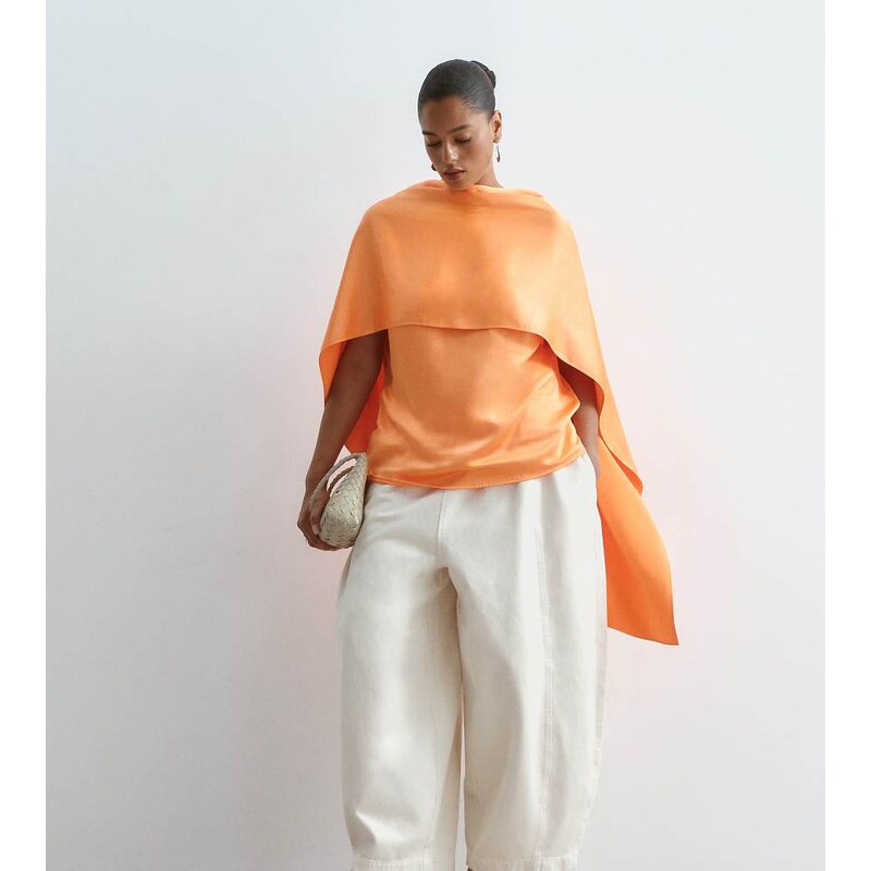 ARRANGE Curve Willa elasticated waist drawstring trousers in