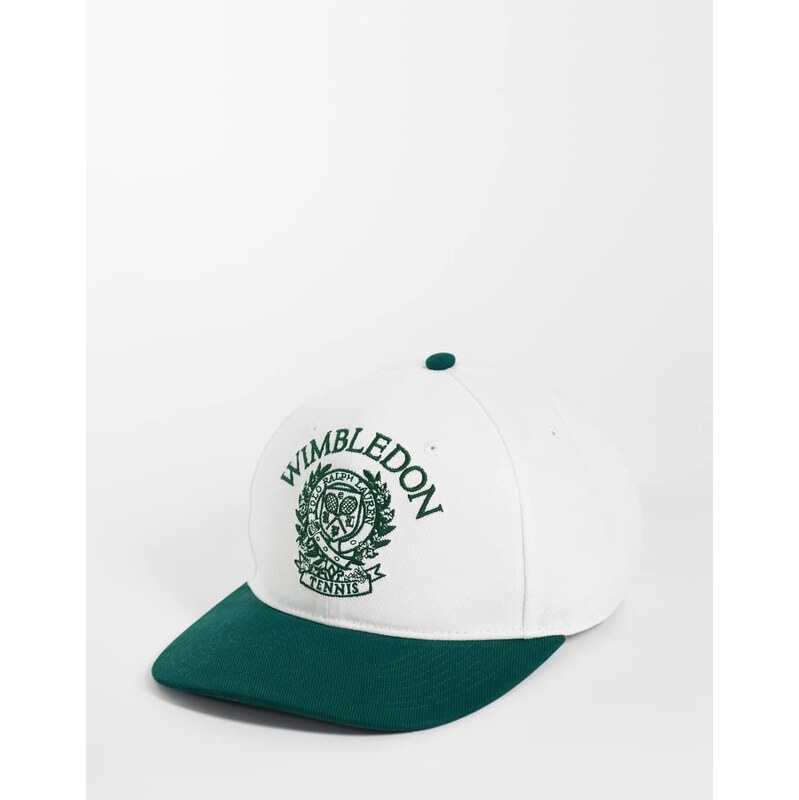 Polo Ralph Lauren Wimbledon capsule embroidered crest script