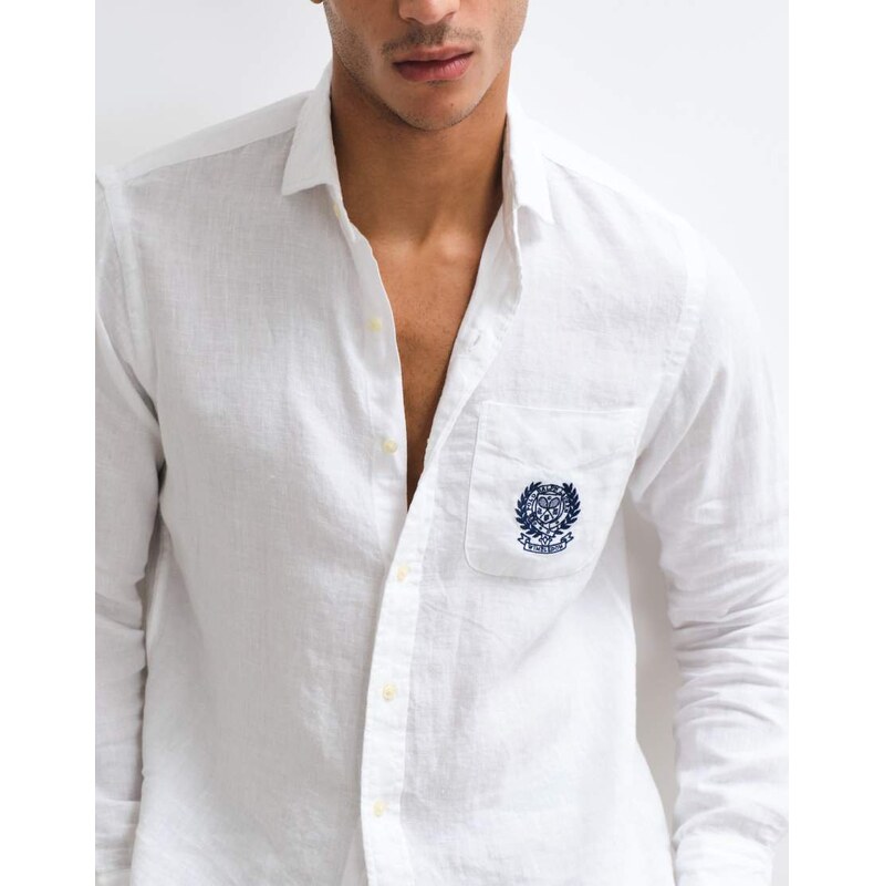Polo Ralph Lauren Wimbledon capsule crest embroidered pocket