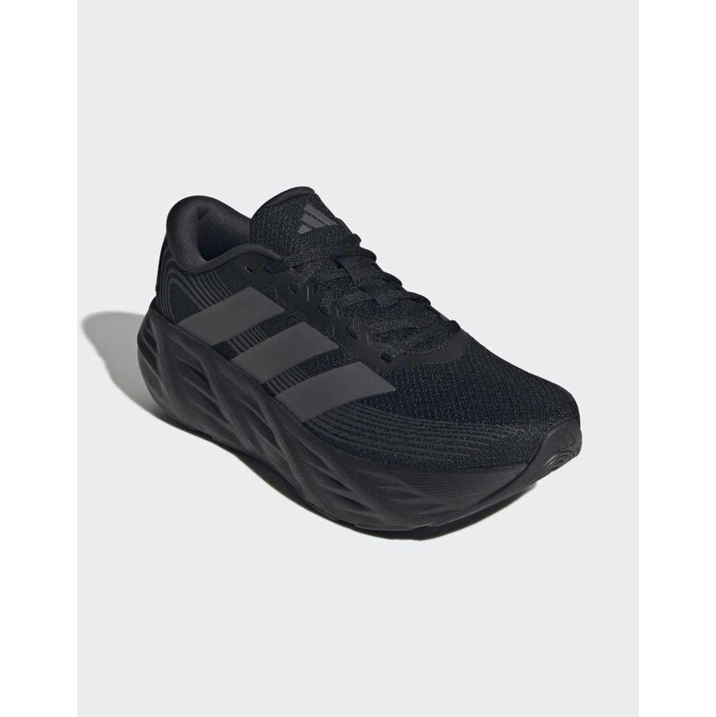 adidas performance Galaxy 8 running shoes in core black / grey