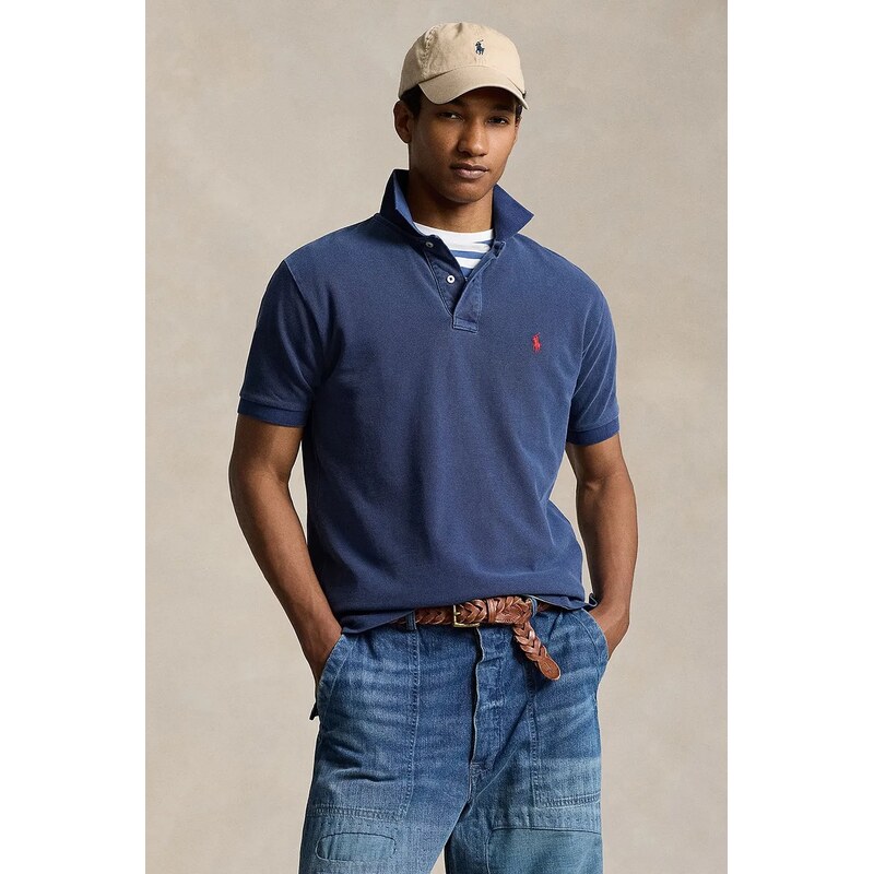 Polo Ralph Lauren Bavlněné polo tričko Polo Ralph Lauren
